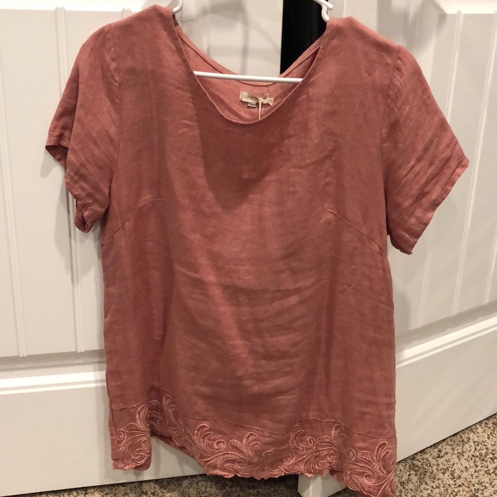 Light pink blouse